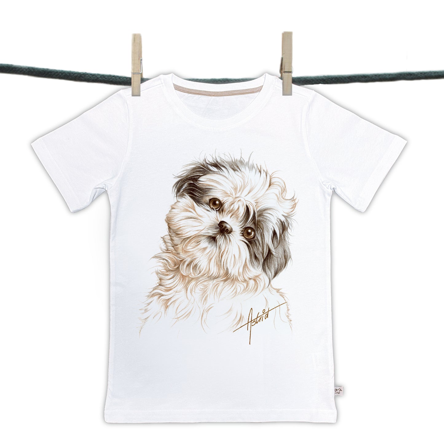 T-shirts Zurück zu Natur-Sammlung - kleiner Hund