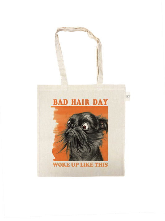 Katoenen Tas Bad Hair Day collectie 5