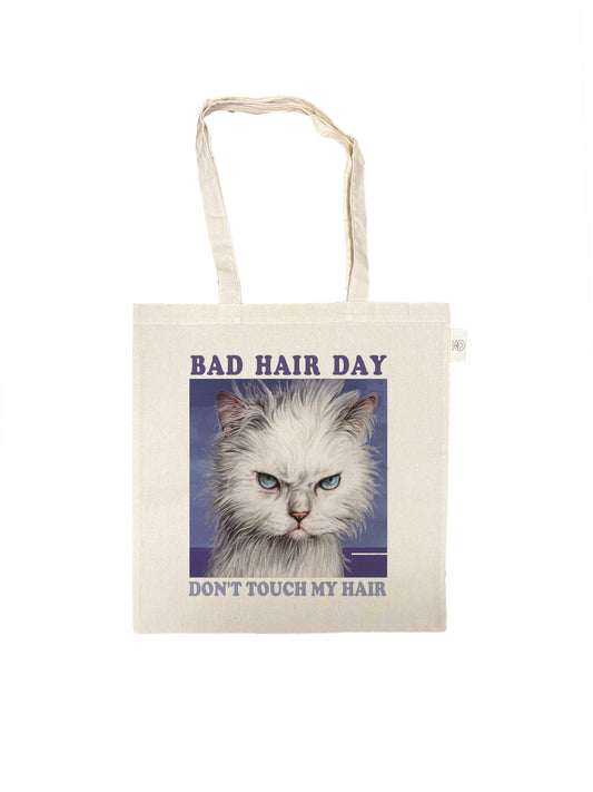 Katoenen Tas Bad Hair Day collectie 11
