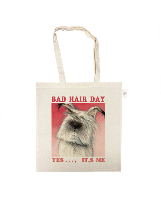 Katoenen Tas Bad Hair Day collectie 13