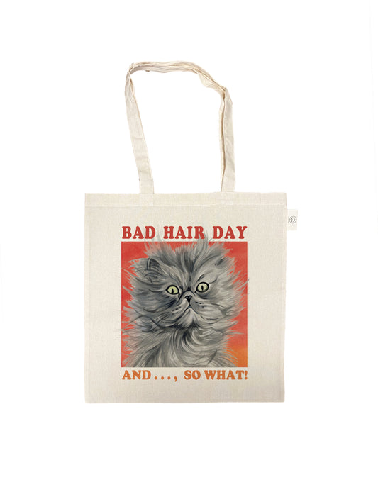 Katoenen Tas Bad Hair Day collectie 16