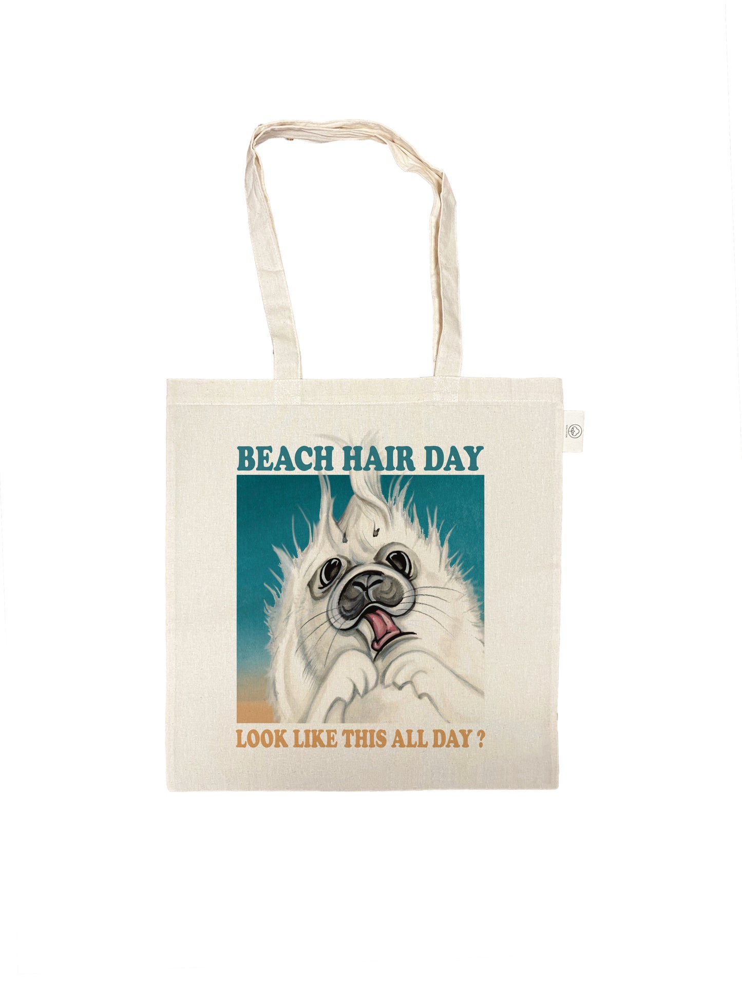 Katoenen Tas Bad Hair Day collectie 22