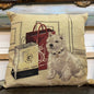 Kussen met klassieke print van West Highland White Terrier