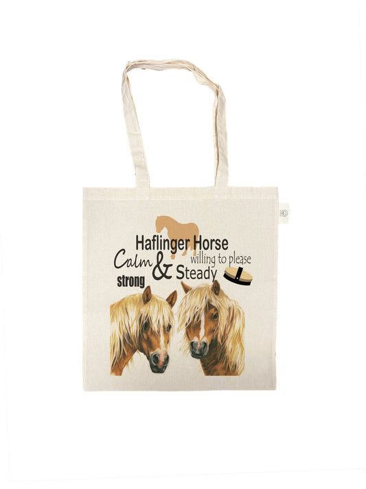 Baumwolltasche - Haflinger