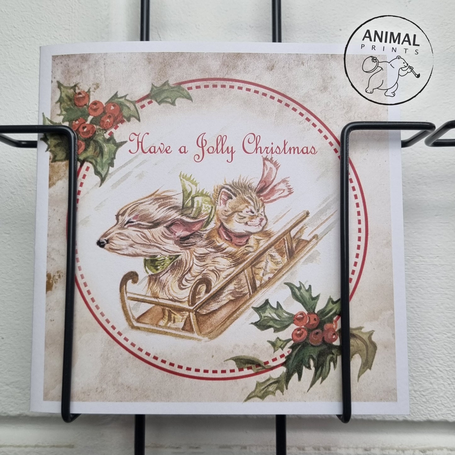 Square card - Have a Jolly Christmas