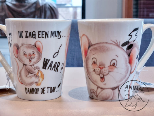 Mok "Ik Zag een Muis"