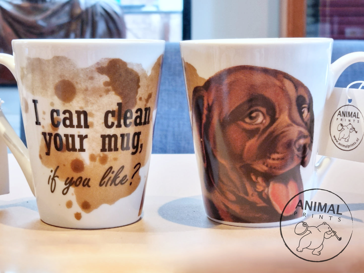 Tasse „Ich kann deine Mücke reinigen – Labrador“