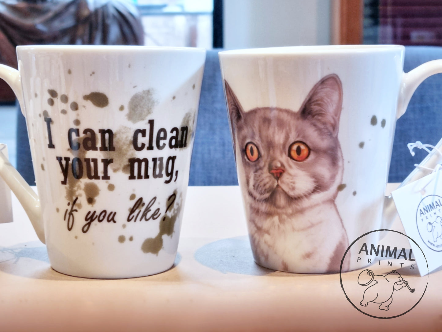 Mok "I can clean your mug - Cat 2"