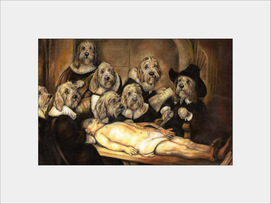 Reproduktion "Anatomie von Rembrandt".