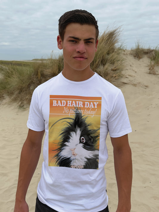 T-shirt "Bad Hair Day - No pictures today!"