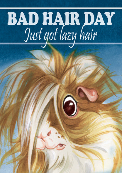 T-shirt "Just got Lazy hair"