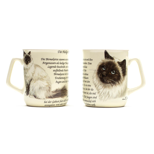 Tasse Heilige Birma katze