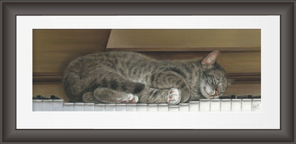 Reproduction "Cat on Piano".