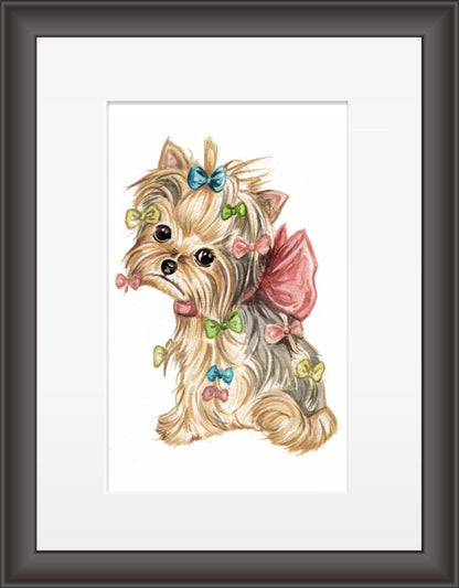 Reproduktion "Yorkshire-Terrier".