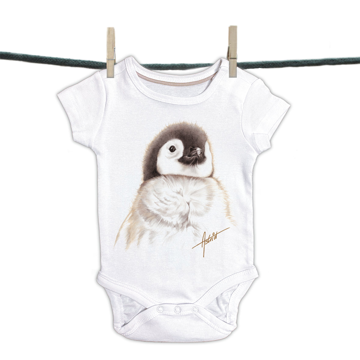 Baby romper Back to Nature Collection - Pinquin