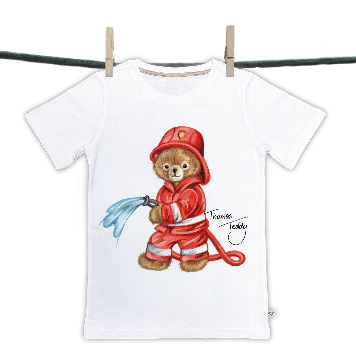 T-shirts Thomas Teddy Collectie - Brandweerman