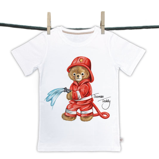T-Shirts Thomas Teddy Kollektion - Feuerwehrmann
