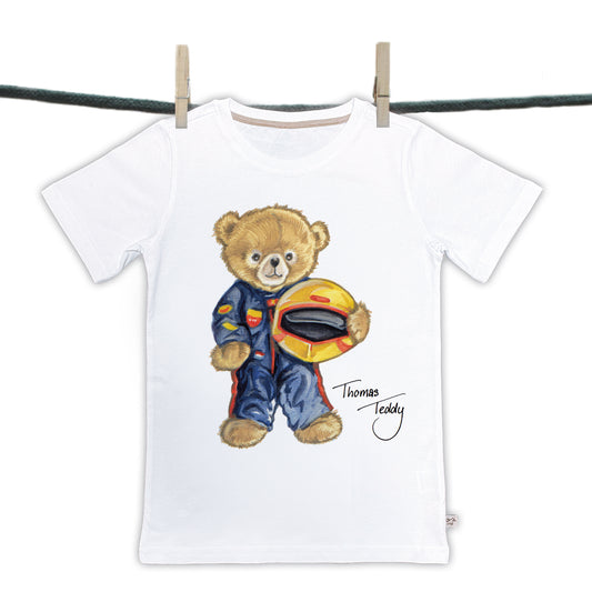 T-Shirts Thomas Teddy Collection - Fahrer-Bär