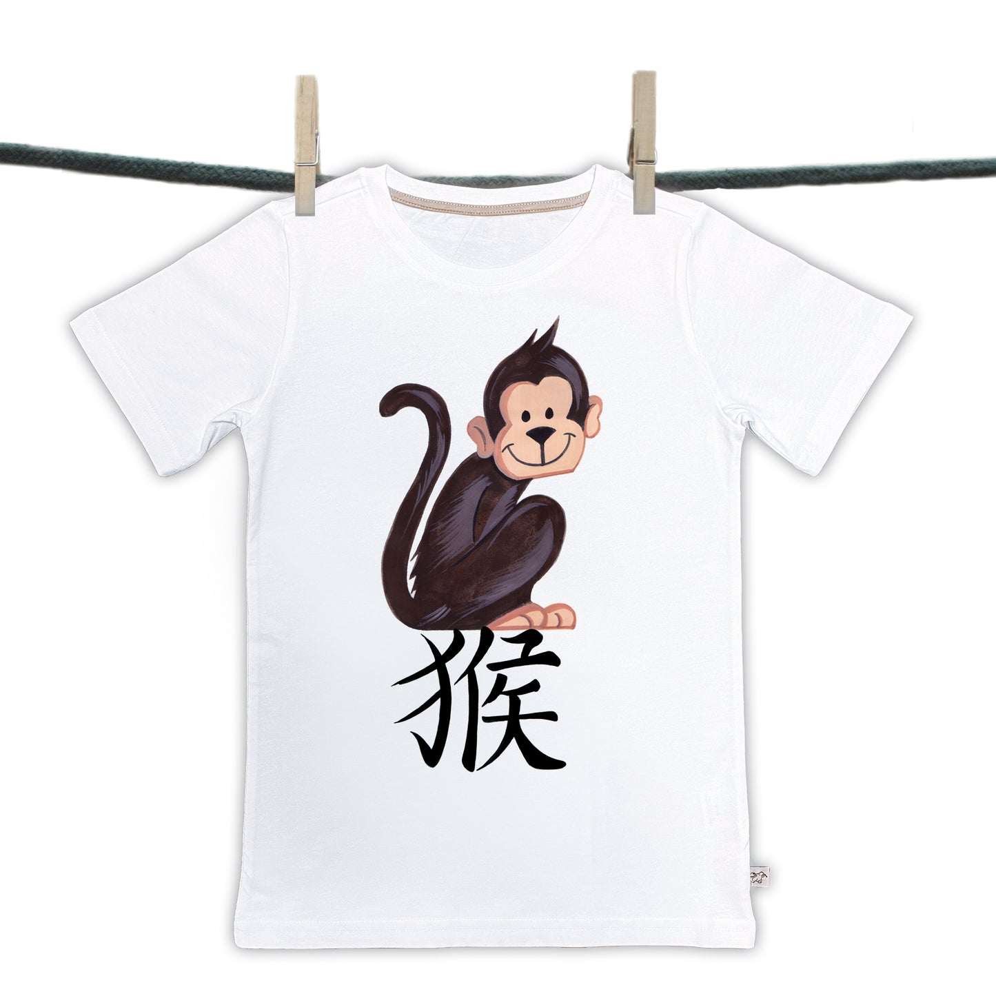 T-shirts Chinese Tekens collectie - Jaar van de Aap