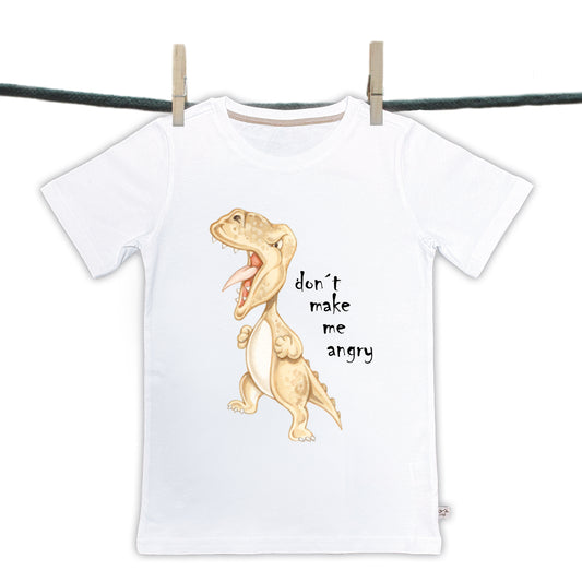 T-shirts - Dino - "Don't make me Angry"