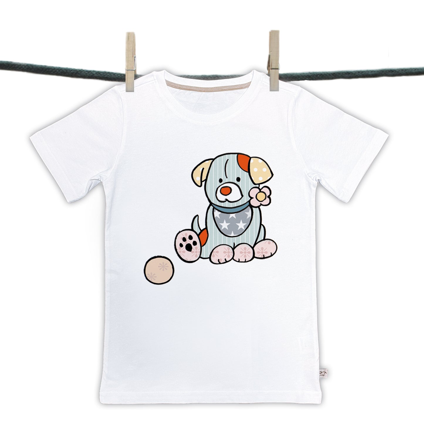 T-shirts Patchwork collection - Little dog