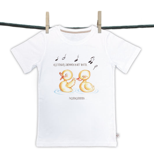 T-Shirts - Nursery Rhymes - "All Ducklings Swim in the Water"