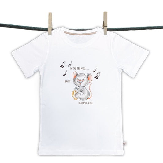 T-Shirts - Nursery Rhymes - "I saw a mouse,......."