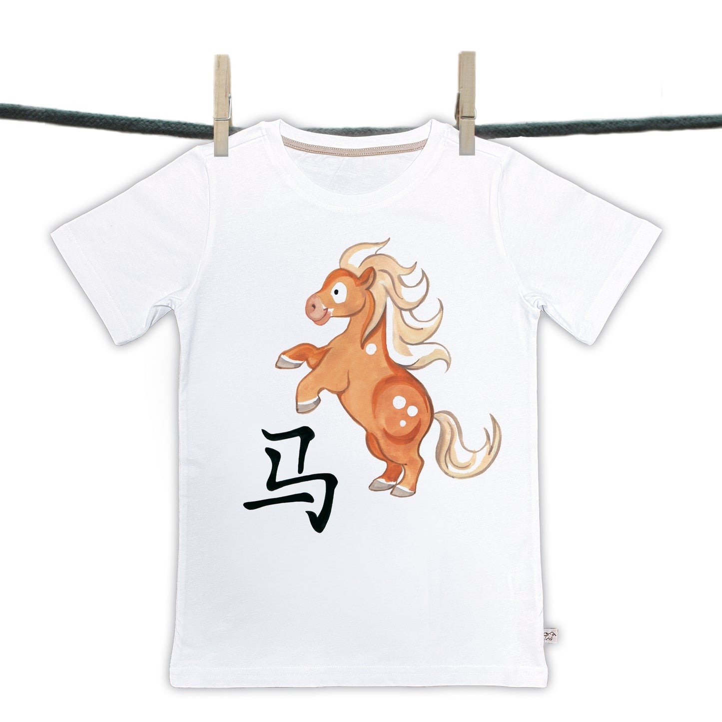 T-Shirts Kollektion Chinesische Zeichen - Jahr des Pferdes