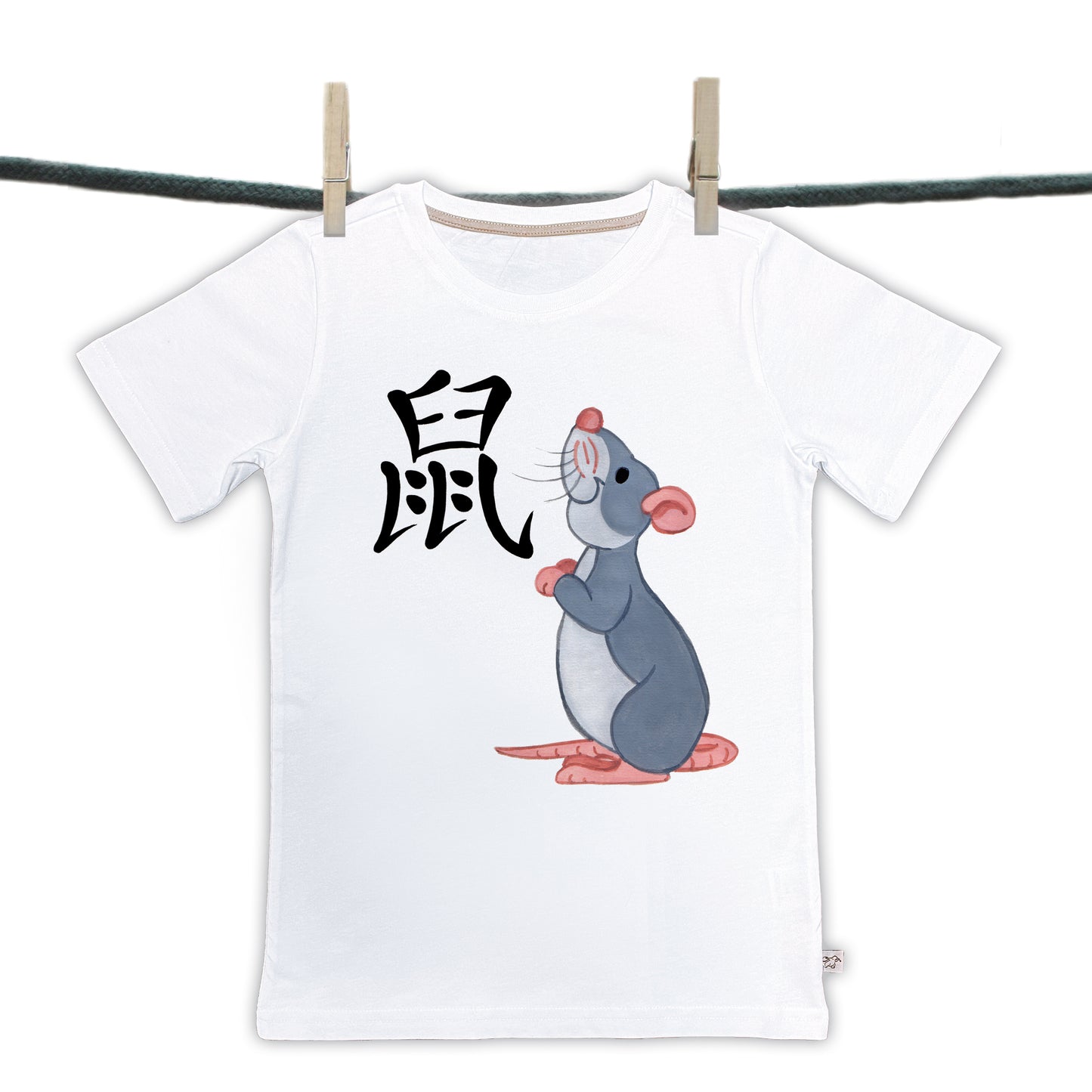 T-shirts Chinese Tekens collectie - Jaar van de Rat