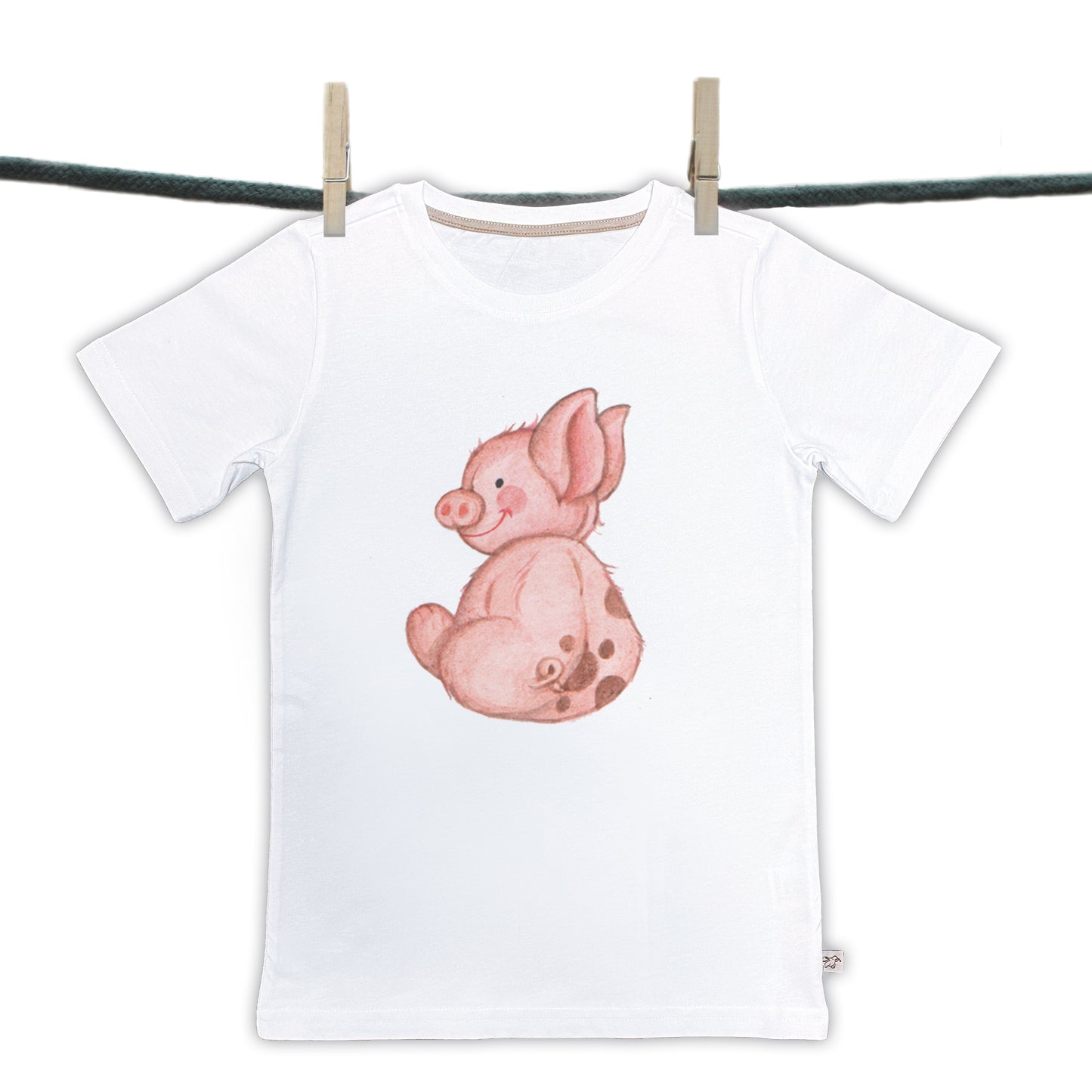 T-shirts Glückliche Bauernhof-Sammlung - Schwein